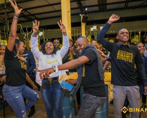 binance christmas party